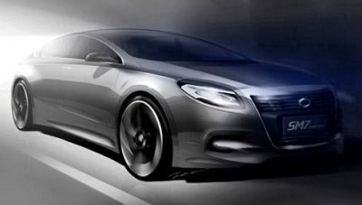 Nissan Teana следующего поколения или Renault Samsung официально представил SM7